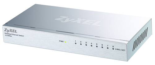Zyxel ES-108P 8-port Desktop Ethernet Switch