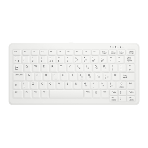 Contour Design Active Key AK-C4110 клавиатура Медицина Беспроводной RF QWERTY Британский английский Белый