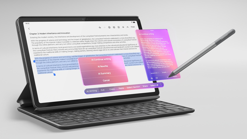 Lenovo Idea Tab 11 Luna Grey 128GB Wi-Fi Tablet with Keyboard and Pen - image 3