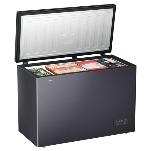 Haier HCE300NFEK Chest Freezer - Dark Inox, Silver/Grey - image 4