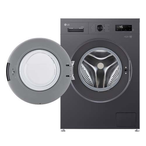 LG W4X1085NMK washer dryer Freestanding Front-load Grey – image 2