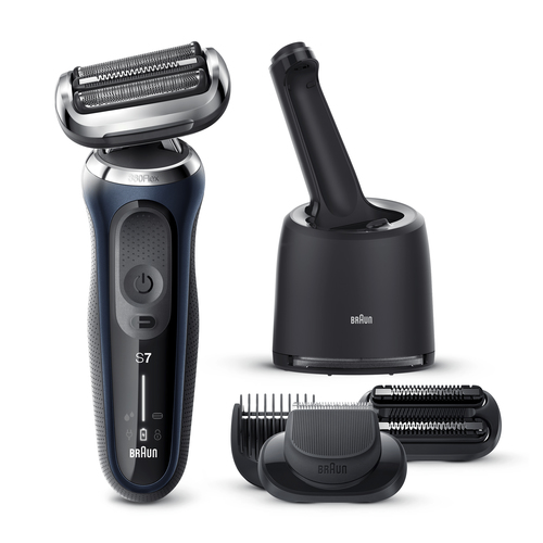 Braun Series 7 70-B7850cc Foil shaver Trimmer Blue – image 4
