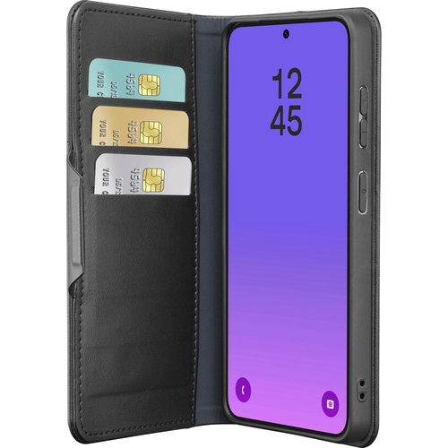 Cellularline Book Agenda 2 чехол для мобильного телефона 17 cm (6.7") Фолио Черный