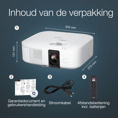 Epson EH-TW6250 - 3LCD-projector, afbeelding 9
