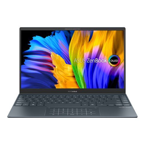 ASUS Zenbook 13 OLED UM325UAZ-KG015T AMD Ryzen™ 5 5500U Ноутбук 33,8 cm (13.3") Full HD 16 GB LPDDR4x-SDRAM 512 GB Твердотельный накопитель (SSD) Wi-Fi 6 (802.11ax) Windows 10 Home Серый QWERTY
