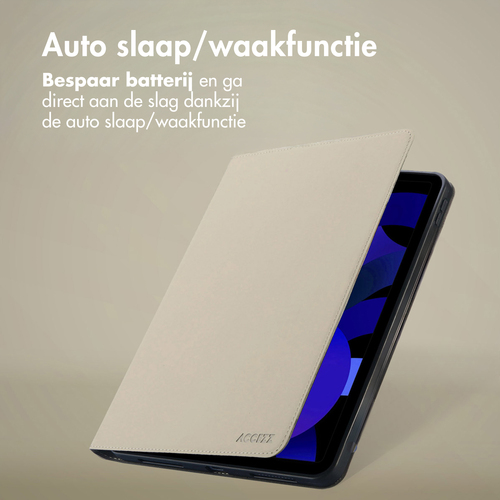 Accezz Classic Tablet Case iPad 10 (2022) 10.9 inch - Greige, afbeelding 5