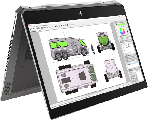 HP IDS DSC P2000 4GB E-2186M Studiox360 G5 Base NB PC – image 7