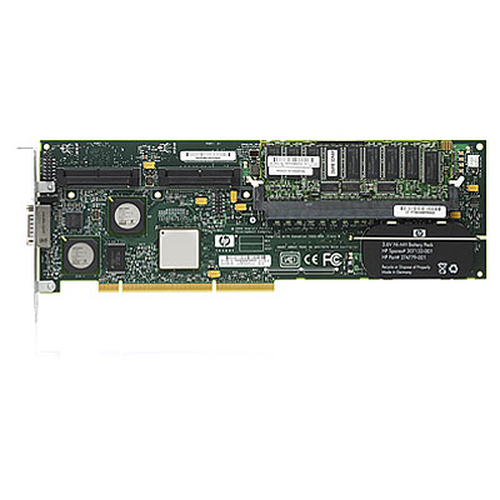 HP Smart Array P600 serial attached SCSI (SAS) controller - for external storage only ( max. 3)