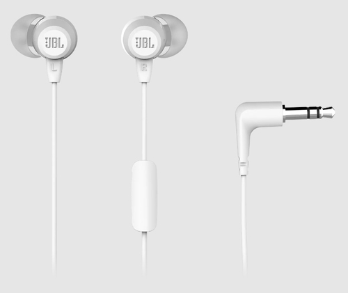 JBL C50HI Гарнитура Проводная Вкладыши Calls/Music Белый