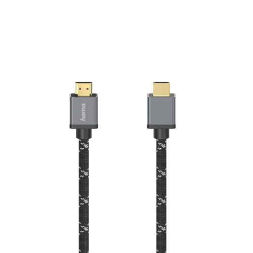 Hama 00205240 HDMI кабель 3 m HDMI Тип A (Стандарт) Черный, Серый