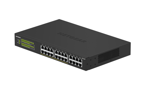 NETGEAR GS324P Unmanaged Gigabit Ethernet (10/100/1000) Power over Ethernet (PoE) Black – image 2