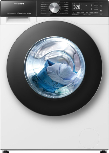 Hisense WF5S1045BW 10.5kg 5S Series Autodose WiFi-Enabled Washing Machine 1400rpm - White - image 7