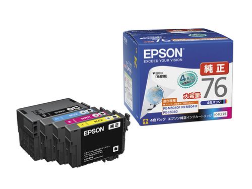 Epson IC4CL76 ink cartridge Original Black, Cyan, Magenta, Yellow