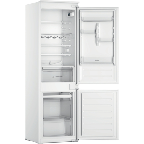 Indesit Push&Go INC18D011B1 70/30 Integrated Fridge Freezer - Sliding Hinge, White - image 3