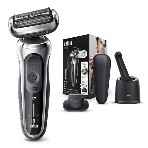 Braun Series 7 70-S7200cc Foil shaver Trimmer Silver – image 7