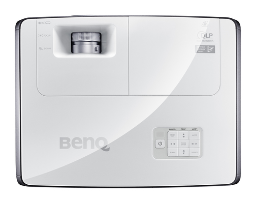 BenQ W700 Standard throw projector 2200 ANSI lumens DLP WXGA (1280x720) 3D Black, White – image 2