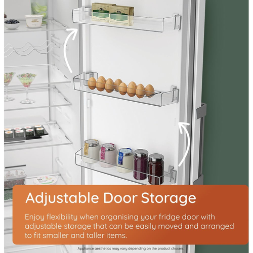 Hotpoint SH6A2QGR 167cm High Fridge in Graphite 60cm Wide - image 7