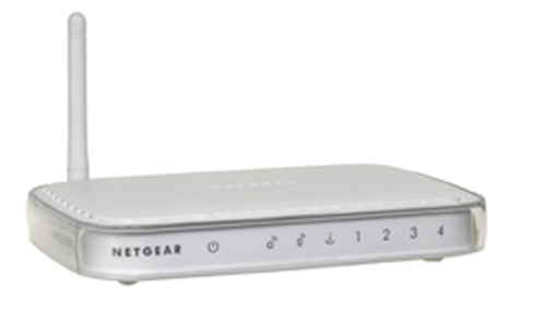 NETGEAR Wireless DSL / Kabel Routermet geïntegreerd access point en firewall