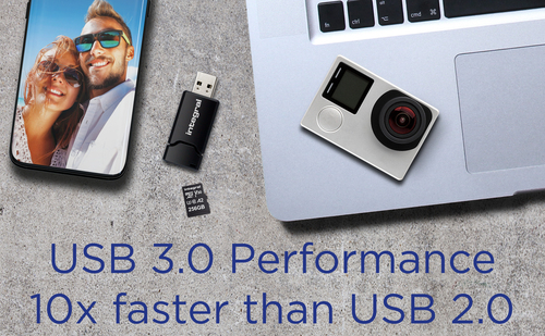Integral USB 3.0 CARD READER SINGLE SLOT MICRO SD ETAIL