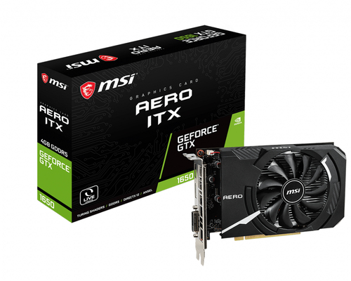 MSI AERO ITX GeForce GTX 1650 4G NVIDIA 4 GB GDDR5