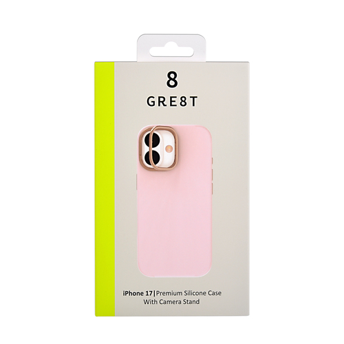 GRE8T GRS Silicone, Pink iPhone17 Retail – image 9