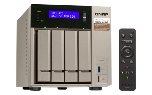 QNAP TVS-473 NAS Tower AMD Embedded R-Series SoC RX-421BD – image 2