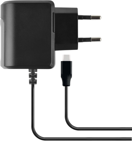 Mobiparts Wall Charger USB-C 2.4A Black