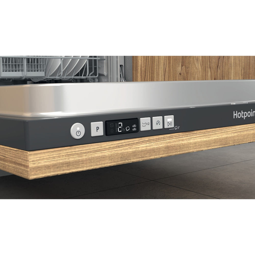 Hotpoint H2IHD526BUK Fully Integrated Full Size Dishwasher - Black Control Panel with Fixed Door Hinge Kit - E Rated, Black - image 5