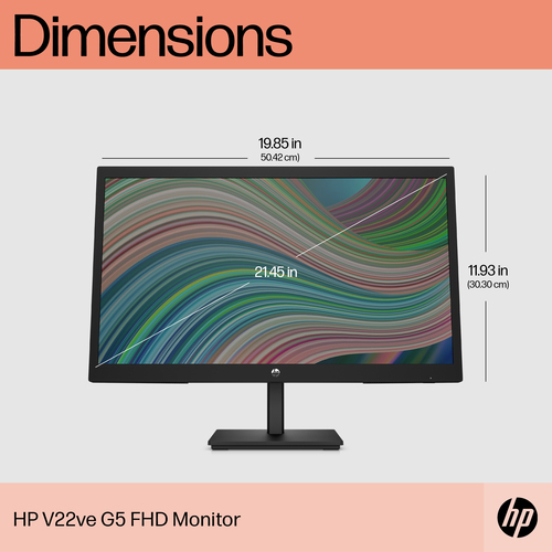 HP V22ve G5 FHD Monitor – image 6