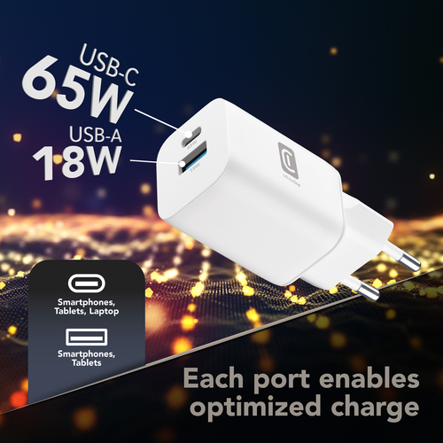 Cellularline CHARGER KIT MULTIPORT GAN+ – image 2