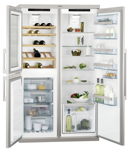 AEG S95900XTM0 side-by-side refrigerator Freestanding – image 2