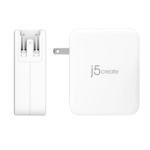 j5create JUP43130 130W GaN USB-C® 4-Port Charger – image 5
