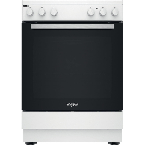 Whirlpool WS68V8KCW/E Freestanding cooker Electric Zone induction hob Stainless steel