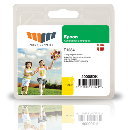 MM Yellow Inkjet Cartridge - Replaces Epson T1284
