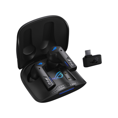 Asus Rog Cetra True Wireless 2.4GHz USB-C SpeedNova Bluetooth Gaming Headphones - Black - 90YH03Y0-BTUA00 - image 1