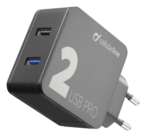 Cellularline Multipower 2 FAST - iPhone, Samsung, Huawei, Xiaomi and other Smartphones and Tablets