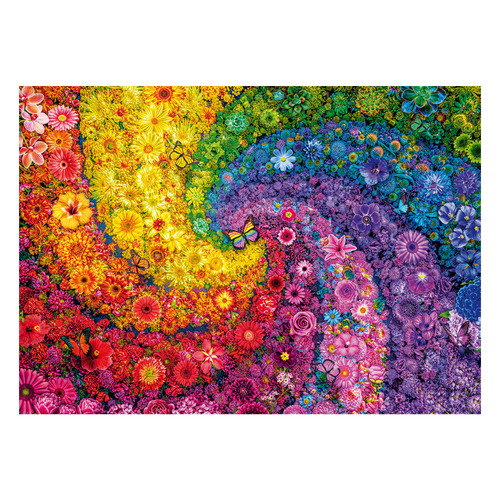 Remolino de flores