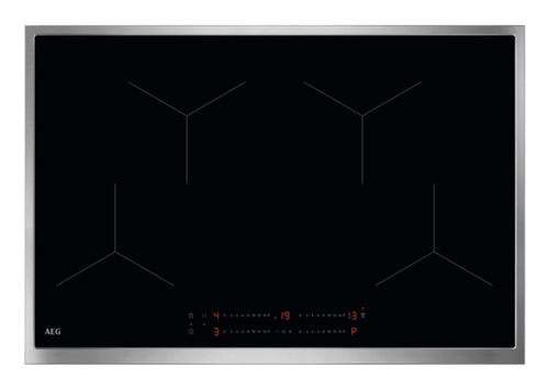 AEG TO84IA0FXB Черный Встроенный 80 cm Плита с зонами индукции 4 зона(ы)