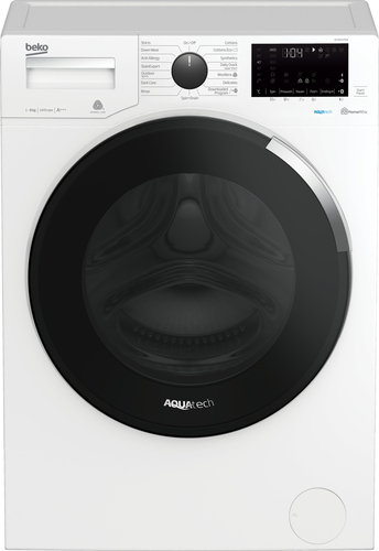 Beko WY84044EW стиральная машина Фронтальная загрузка 8 kg 1400 RPM Белый