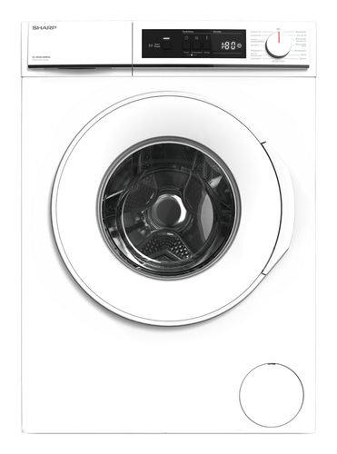 Sharp ES-NFA814WWNA-DE стиральная машина Фронтальная загрузка 8 kg 1400 RPM Белый