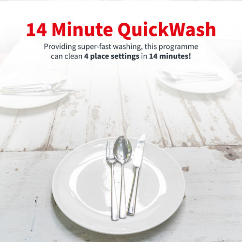 Sharp QW-NA1FF47D3M2-EN dishwasher 13 place settings – image 4