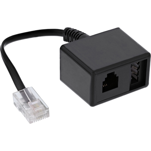Product image: InLine TAE adaptor cable RJ45 male to TAE-N & RJ11 female