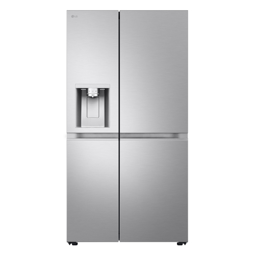 LG NatureFRESH GSLE81BSBC American Style Smart Fridge Freezer - Brushed Steel - C Rated – image 1