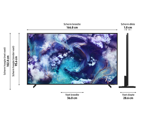 Samsung Neo QLED 8K QE75QN900F (2025) - 75 inch - QLED TV, afbeelding 3