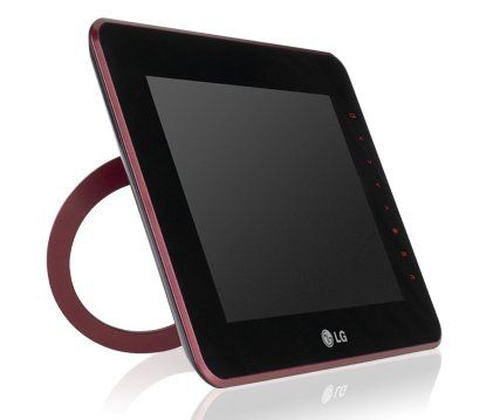 LG F8010S-PN digital photo frame Black