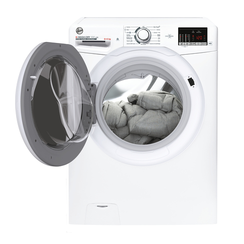 Hoover H3DS4642DAC3-11 washer dryer Built-in Front-load White – image 2