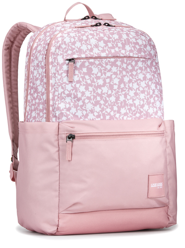 Case Logic Campus CCAM-3116 White Floral/Zephyr Pink рюкзак Повседневный рюкзак Розовый, Белый Полиэстер