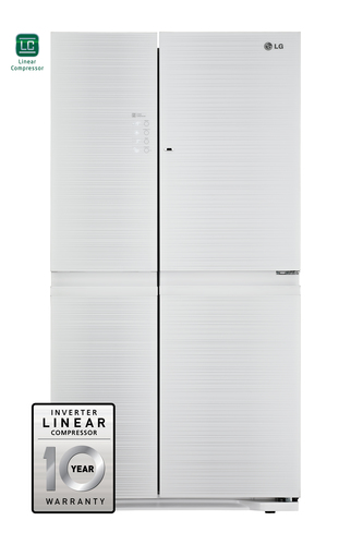 LG GS9566KSAV side-by-side refrigerator Freestanding – image 3
