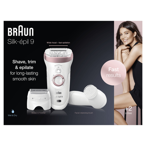 Braun Silk-épil 9 81770436 epilator 40 tweezers White – image 4