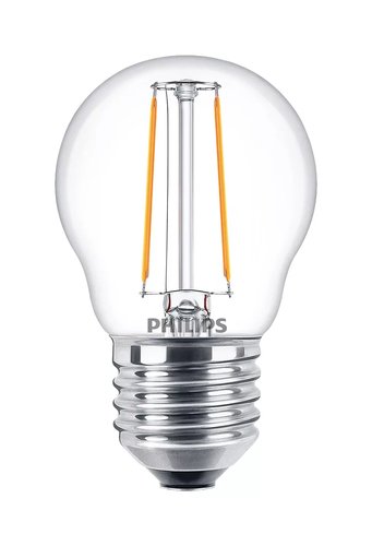 Philips 8718699763299 LED лампа Теплый белый 2700 K 2 W E27 E